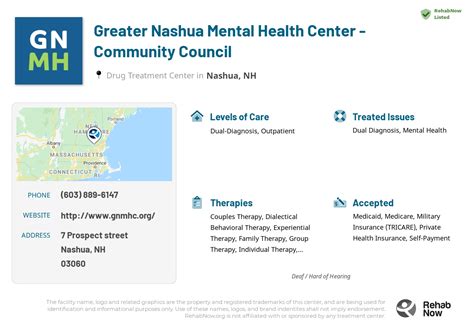 Greater nashua mental health - The population served in this program range from ages 18 - 60 years old in our Adult programs and 60+ years old in our Older Adults program. Clients reside in the ten communities that make up GNMH catchment area. Last year, the agency served 2,297 clients under these programs. MEDICAL SERVICES - Greater Nashua Mental Health provides services to ...
